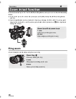 Предварительный просмотр 48 страницы Panasonic HDCZ10000P Owner'S Manual