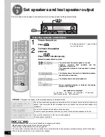 Предварительный просмотр 10 страницы Panasonic HDMI SA-XR700 Operating Instructions Manual