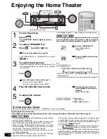 Preview for 26 page of Panasonic HDMI SA-XR700 Operating Instructions Manual