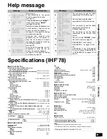 Preview for 49 page of Panasonic HDMI SA-XR700 Operating Instructions Manual