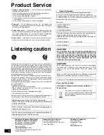 Preview for 52 page of Panasonic HDMI SA-XR700 Operating Instructions Manual