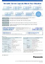 Предварительный просмотр 2 страницы Panasonic HDVC-MPCS Specification