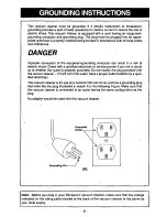 Предварительный просмотр 5 страницы Panasonic HeavyDuty Plus MC-V5502 Operating Instructions Manual