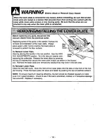 Preview for 14 page of Panasonic HeavyDuty Plus MC-V5502 Operating Instructions Manual