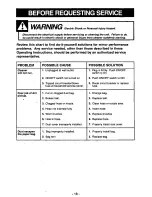 Предварительный просмотр 18 страницы Panasonic HeavyDuty Plus MC-V5502 Operating Instructions Manual