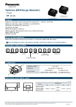 Preview for 1 page of Panasonic HF Series Quick Start Manual