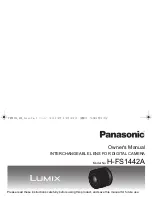 Preview for 1 page of Panasonic HFS1442A Owner'S Manual