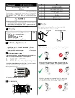 Preview for 1 page of Panasonic HG-C1030 Instruction Manual