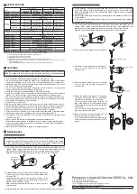 Preview for 2 page of Panasonic HG-S Series Instruction Manual