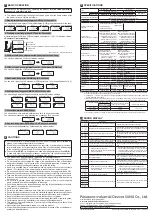 Preview for 2 page of Panasonic HG-SC Instruction Manual