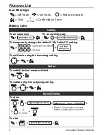 Preview for 6 page of Panasonic HGT100B - KX - VoIP Phone Quick Reference Manual