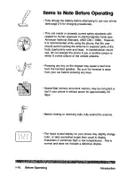 Preview for 17 page of Panasonic HH950 - CELL PHONE Operating Instructions Manual