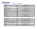 Предварительный просмотр 3 страницы Panasonic HL-BD82S Manual