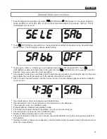 Предварительный просмотр 27 страницы Panasonic HL-BD82S Operating Instructions Manual