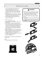 Предварительный просмотр 33 страницы Panasonic HL-BD82S Operating Instructions Manual