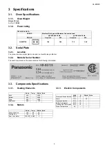 Предварительный просмотр 3 страницы Panasonic HL-BD82S Service Manual