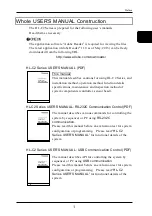 Preview for 3 page of Panasonic HL-C2 Series User Manual