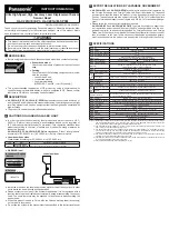 Preview for 1 page of Panasonic HL-C201A-SP3 Instruction Manual