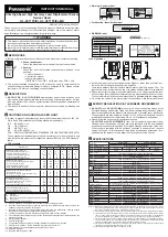 Preview for 1 page of Panasonic HL-C211F5-MK Instruction Manual