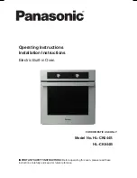 Предварительный просмотр 1 страницы Panasonic HL-CK644S Operating Instructions Manual