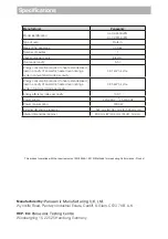 Предварительный просмотр 42 страницы Panasonic HL-CK655B Operating & Installation Instructions Manual