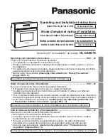 Предварительный просмотр 1 страницы Panasonic HL-CX667S Operating And Installation Instructions