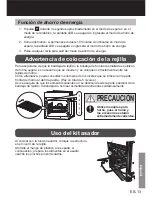 Предварительный просмотр 71 страницы Panasonic HL-CX667S Operating And Installation Instructions