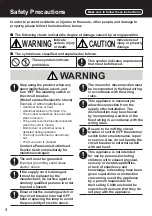 Предварительный просмотр 4 страницы Panasonic HL-CX672B Operating And Installation Instructions