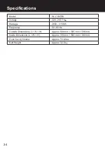 Предварительный просмотр 34 страницы Panasonic HL-CX672B Operating And Installation Instructions