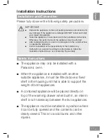 Preview for 13 page of Panasonic HL-DW165B Operating And Installation Instructions