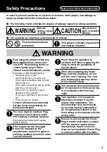 Предварительный просмотр 3 страницы Panasonic HL-FN645SJPQ Operating And Installation Instructions