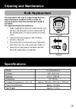 Предварительный просмотр 19 страницы Panasonic HL-FN645SJPQ Operating And Installation Instructions