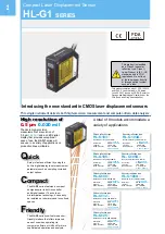 Preview for 2 page of Panasonic HL-G1 Series Manual