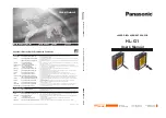 Preview for 1 page of Panasonic HL-G1 Series User Manual