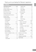 Preview for 3 page of Panasonic HL-PF685B Operating & Installation Instructions Manual