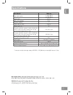 Preview for 51 page of Panasonic HL-PX665B Operating And Installation Instructions