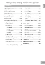 Preview for 3 page of Panasonic HL-PX665S Operating & Installation Instructions Manual