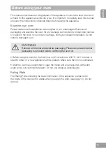 Preview for 9 page of Panasonic HL-PX665S Operating & Installation Instructions Manual