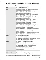 Предварительный просмотр 43 страницы Panasonic HM-TA1 Operating Instructions Manual