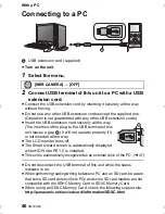 Предварительный просмотр 46 страницы Panasonic HM-TA1 Operating Instructions Manual