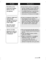 Preview for 81 page of Panasonic HM-TA2 Operating Instructions Manual