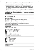 Preview for 97 page of Panasonic HM-TA2 Operating Instructions Manual