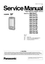 Panasonic HM-TA2EB Service Manual preview