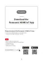 Предварительный просмотр 6 страницы Panasonic HOME IoT Installation Manual