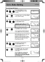 Предварительный просмотр 18 страницы Panasonic HomeCHEF NU-SC180 Owner'S Manual