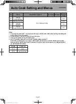 Предварительный просмотр 27 страницы Panasonic HomeCHEF NU-SC180 Owner'S Manual