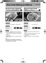 Предварительный просмотр 30 страницы Panasonic HomeCHEF NU-SC180 Owner'S Manual