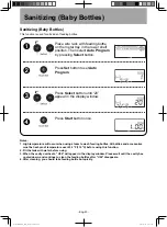 Предварительный просмотр 43 страницы Panasonic HomeCHEF NU-SC180 Owner'S Manual