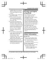 Preview for 11 page of Panasonic HomeHawk KX-HN1003 Installation Manual