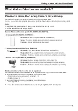 Предварительный просмотр 7 страницы Panasonic HomeHawk KX-HNC505 User Manual